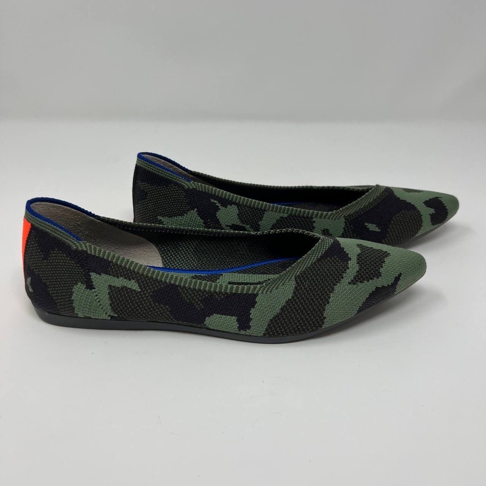 Rothy's The Point Women's Flats Size 6.5 Camo NWOT - Picture 8 of 9